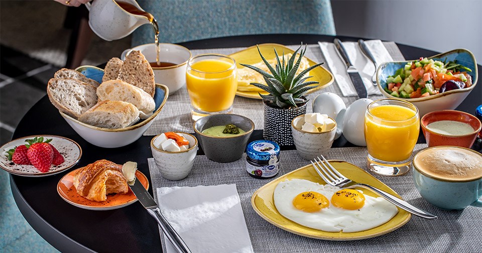 ארוחת בוקר - מלון מיוז תל אביב